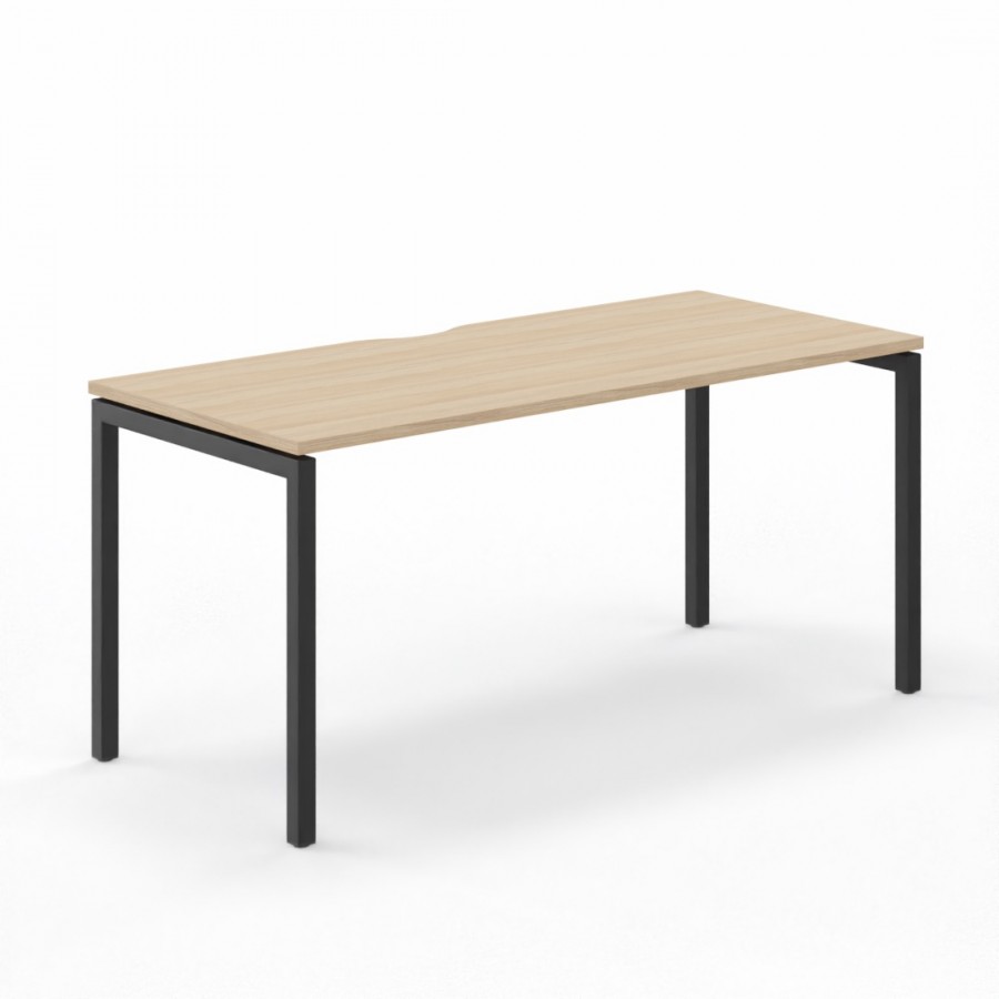 Nova U Scalloped Edge Bench Desk